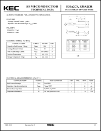 datasheet for E30A2CR by Korea Electronics Co., Ltd.