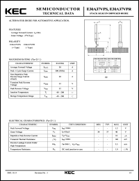 datasheet for E30A37VPR by Korea Electronics Co., Ltd.