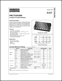 datasheet for FMC7G30US60 by Fairchild Semiconductor