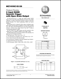 datasheet for MC74VHC1G135DFT1 by ON Semiconductor