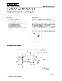 datasheet for LM336BX5 by Fairchild Semiconductor