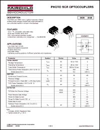 datasheet for 4N39 by Fairchild Semiconductor