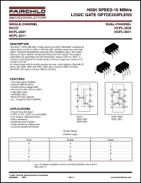 datasheet for 6N137 by Fairchild Semiconductor