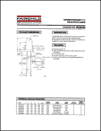 datasheet for MV5025A by Fairchild Semiconductor