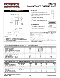 datasheet for 1N6265 by Fairchild Semiconductor