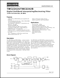 datasheet for TMC2242B by Fairchild Semiconductor