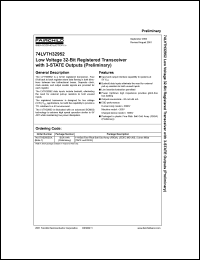 datasheet for 74LVTH32952 by Fairchild Semiconductor
