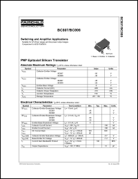 datasheet for BC808 by Fairchild Semiconductor