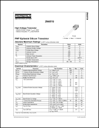 datasheet for 2N6519 by Fairchild Semiconductor