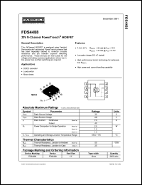datasheet for FDS4488 by Fairchild Semiconductor