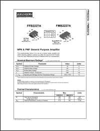 datasheet for FFB2227A by Fairchild Semiconductor