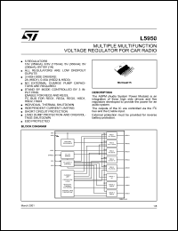 datasheet for L5950 by SGS-Thomson Microelectronics