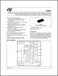 datasheet for L5951 by SGS-Thomson Microelectronics