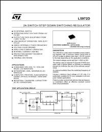 datasheet for L5972D by SGS-Thomson Microelectronics