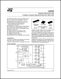 datasheet for L6235D by SGS-Thomson Microelectronics
