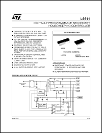 datasheet for L6611D by SGS-Thomson Microelectronics
