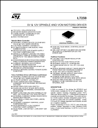 datasheet for L7250 by SGS-Thomson Microelectronics