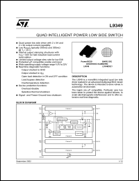 datasheet for L9349 by SGS-Thomson Microelectronics
