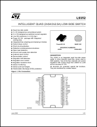 datasheet for L9352DIE1 by SGS-Thomson Microelectronics