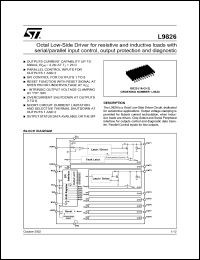 datasheet for L9826 by SGS-Thomson Microelectronics