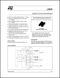 datasheet for L9949 by SGS-Thomson Microelectronics