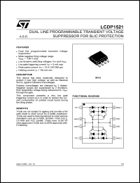 datasheet for LCDP1521 by SGS-Thomson Microelectronics