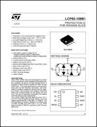 datasheet for LCP02-150B1 by SGS-Thomson Microelectronics