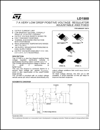 datasheet for LD1580K5 by SGS-Thomson Microelectronics