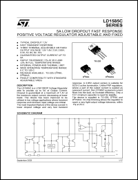 datasheet for LD1585CD2M80 by SGS-Thomson Microelectronics