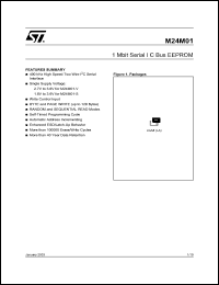 datasheet for M24M01 by SGS-Thomson Microelectronics