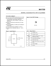 datasheet for M41T80 by SGS-Thomson Microelectronics