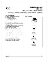 datasheet for M93S66-R by SGS-Thomson Microelectronics