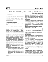 datasheet for REV by SGS-Thomson Microelectronics