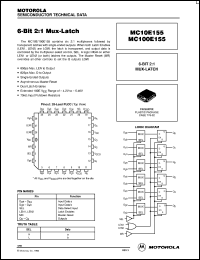 datasheet for MC100E155FN by ON Semiconductor