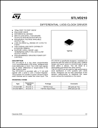 datasheet for STLVD2101BF by SGS-Thomson Microelectronics