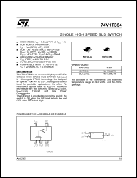 datasheet for 74V1T384CTR by SGS-Thomson Microelectronics