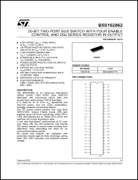 datasheet for B5S162862TTR by SGS-Thomson Microelectronics