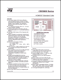datasheet for CB55000 by SGS-Thomson Microelectronics