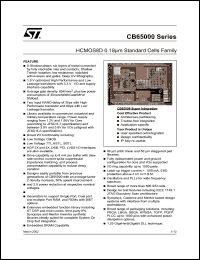 datasheet for CB65000 by SGS-Thomson Microelectronics