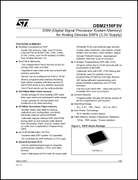 datasheet for DSM2150F5V by SGS-Thomson Microelectronics
