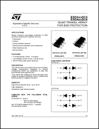 datasheet for ESDA17SC6 by SGS-Thomson Microelectronics