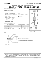 datasheet for 1Z10A by Toshiba