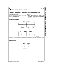 datasheet for JM38510/30003BC by 