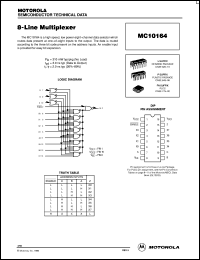 datasheet for MC10164FNR2 by ON Semiconductor