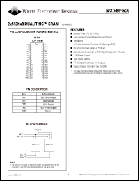 datasheet for WS1M8V-85CMA by 