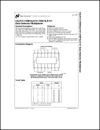 datasheet for JM38510/30901BE by 