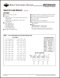 datasheet for WEDF1M32B-90HI5A by 