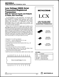 datasheet for MC74LCX646DTR2 by ON Semiconductor