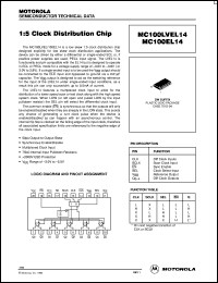 datasheet for MC100EL14DW by ON Semiconductor