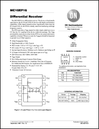 datasheet for MC10EP16D by ON Semiconductor